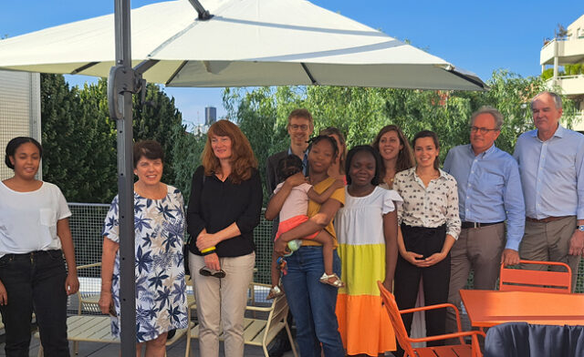 Visite de la résidence Barbara à Montrouge